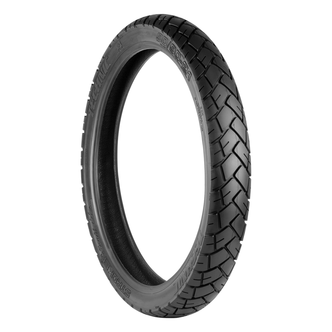 Pneu p/ moto aro 21 * 90/90-21 - diant. bmw f800 gs, triumph tiger 800xcx, xt660r (stroker trail) s/câm.